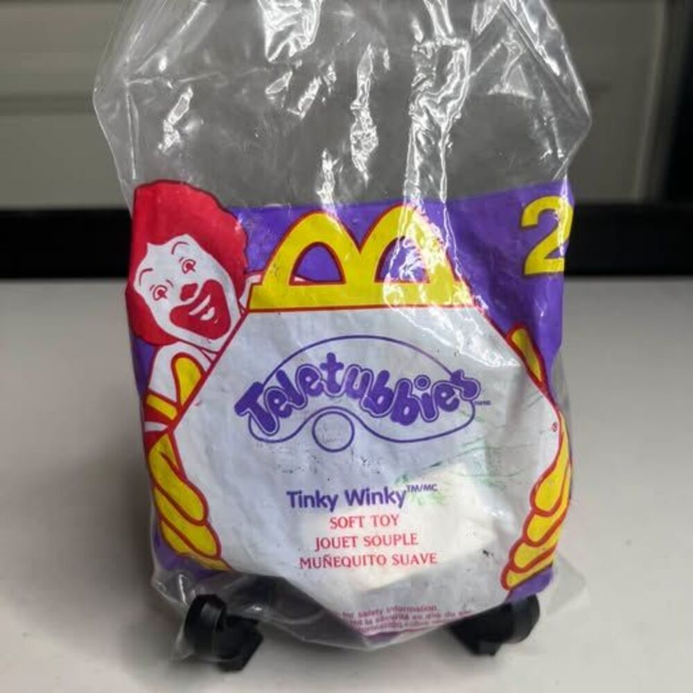 McDonald's Teletubbies Tinky Winky Soft Toy
